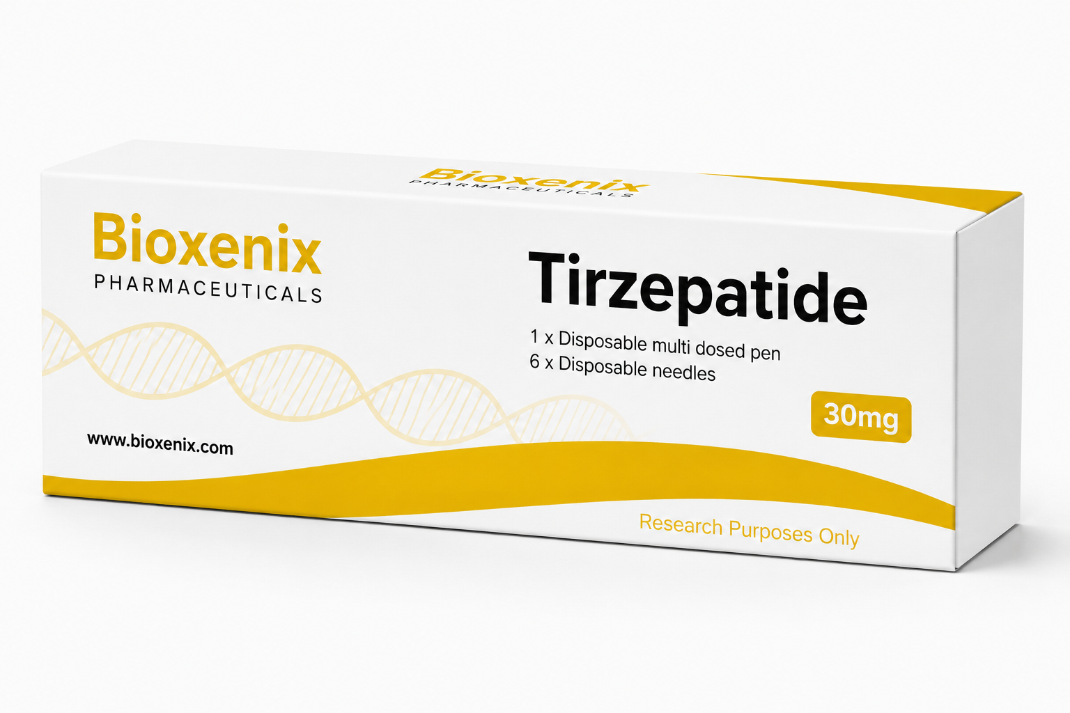 Bioxenix Tirzepatide 30mg Prefilled Pen Kit Bioxenix Tirzepatide 30mg Prefilled Pen Kit